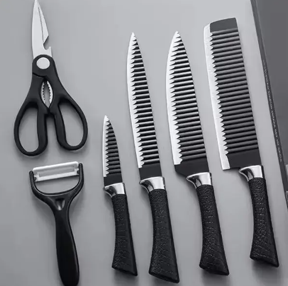 6 Pcs Premium Kitchen Knife Set